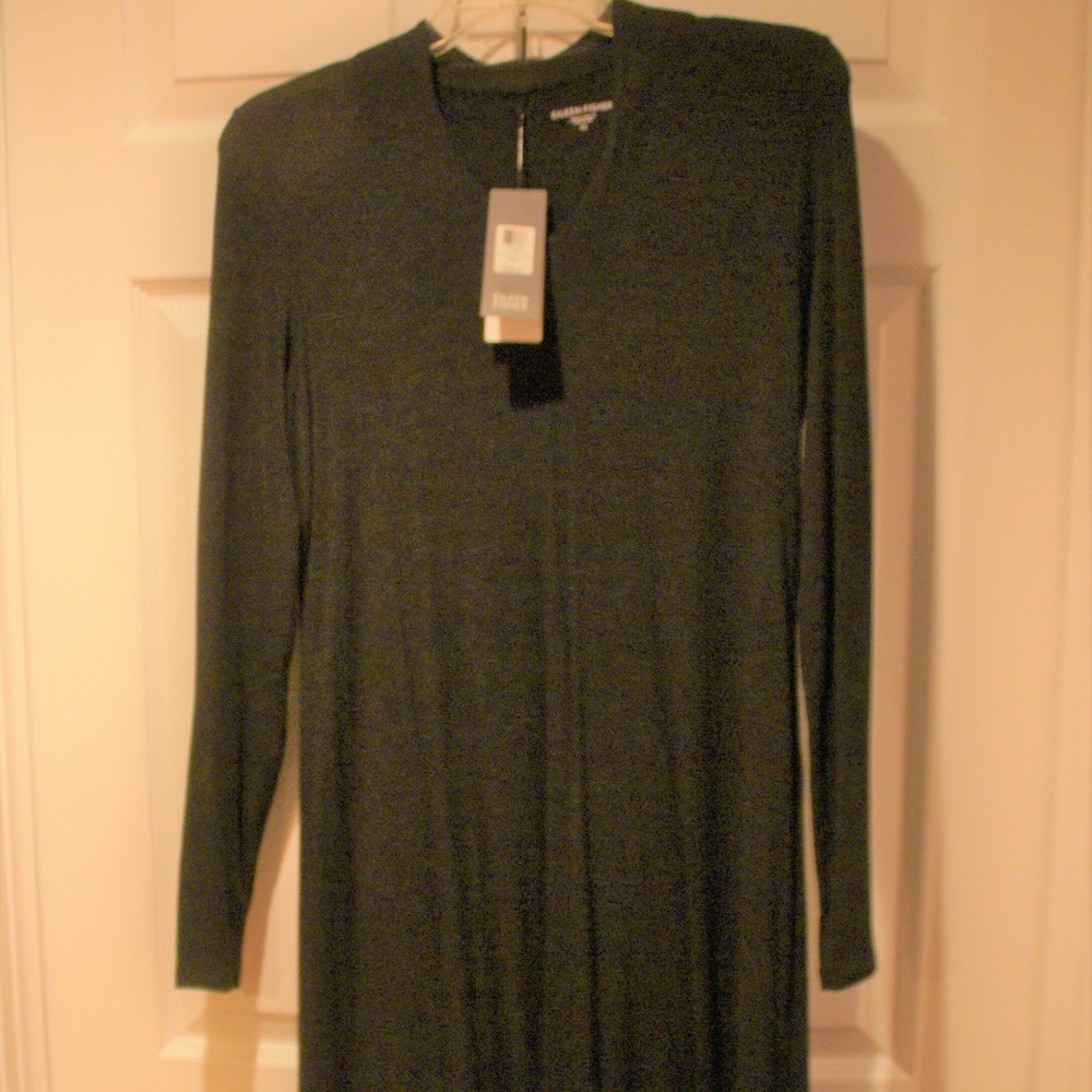 Eileen Fisher Hi Back, Vicose Stretch Jersey Dress